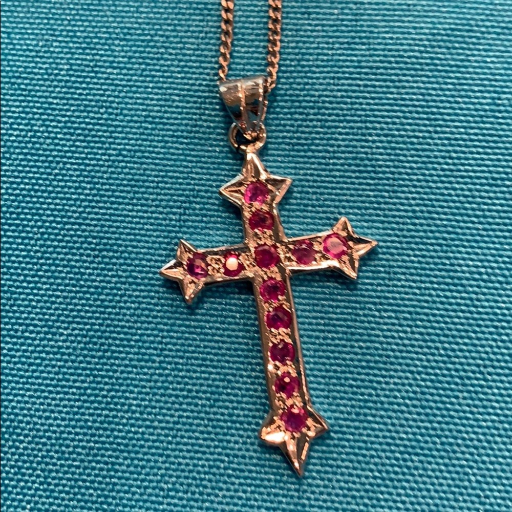 Sterling silver cross